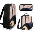 thumbnail image 2 of The Nightmare Before Christmas Backpack 3 Piece Value Set 17 Inch School Bag with Thermal Lunch Box and Ergonomic Pencil Case, 2 of 5