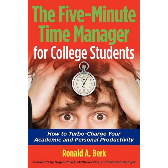 The Five-Minute Time Manager for College Students, (Paperback)