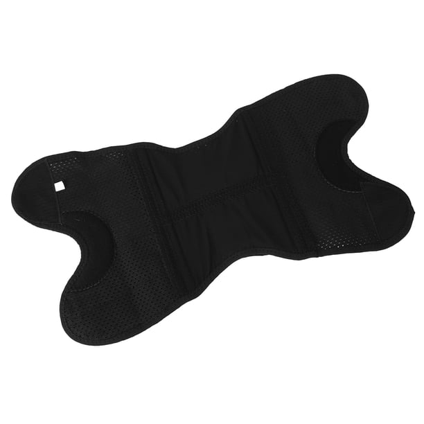 7611 Rodillera Deportiva Rodillera Transpirable Negra Manga de Compresión Rodillera de Compresión Ajustable para Hombres Mujeres XL