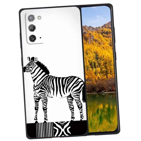 Compatible with Samsung Galaxy Note 20 5G Phone Case, zebra-animal2 Case Silicone Protective for Teen Girl Boy Case for Samsung Galaxy Note 20 5G