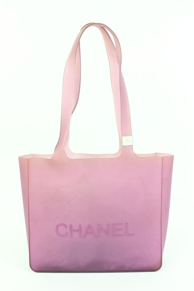 Chanel Translucent Purple Jelly Tote Shoulder bag 73ck328s