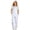 A-White5, variant on OSOLU Coveralls For Girl Bib Overalls Straight Leg Pants Solid Color Adjustable Straps Loose Fit Jumpsuits With Pocekts 5-14Y