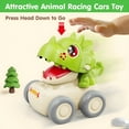 thumbnail image 6 of MOONTOY Dinosaur Car Toys for Toddlers 1-3, 3 Pcs Press and Go Cars for 1 Year Old Boy Gifts, Push Go Dino Cars Toddler Toys Age 1-2 0-2 Baby Toys 12-18 Months, 1 2 3 Year Old Boy Girl Birthday Gift, 6 of 9