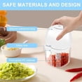 thumbnail image 3 of 350Ml Electric Garlic Chopper: Efficient Usb Mini Food Processor For Quick Meal, 3 of 8
