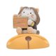 thumbnail image 5 of Figura de animal creativa con soporte para teléfono móvil, escultura decorativa, estatua para teléfono móvil gato, 5 of 9