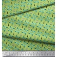 thumbnail image 3 of Soimoi Green polyester Crepe Fabric Colorful Bottle Print Fabric by the Yard 52 Inch Wide, 3 of 3