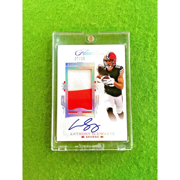 ANTHONY SCHWARTZ FLAWLESS AUTO SILVER PRIZM ROOKIE CARD 2021 Flawless #/20 SP RC
