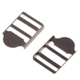 thumbnail image 3 of Hebilla deslizante ajustable de 20 piezas para equipaje, senderismo, camping, bolsos Negro, 3 of 6
