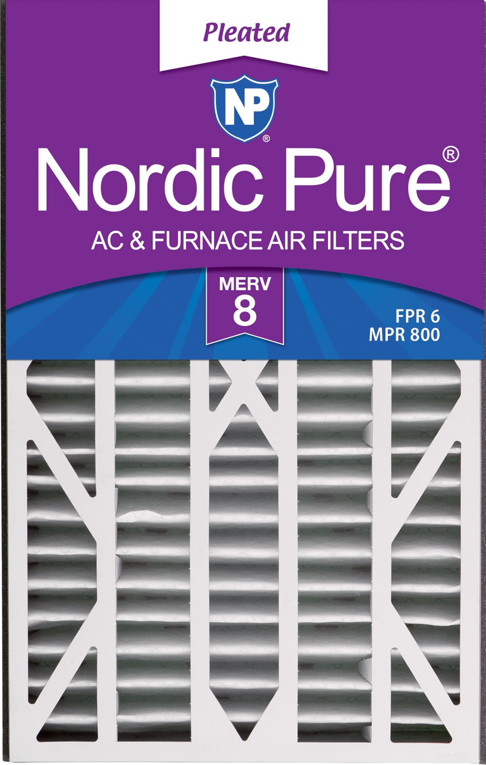 Nordic Pure 14x24x1 MPR 2400 Elite Allergen Extra Replacement AC Furnace Air Filters 3 Pack