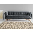thumbnail image 4 of Capri Sasha Light Grey & Bone 4' 3" x 7' 3" Area Rug, 4 of 6