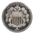 thumbnail image 2 of 1867 Shield Nickel PF-66+ Cameo NGC (No Rays), 2 of 3
