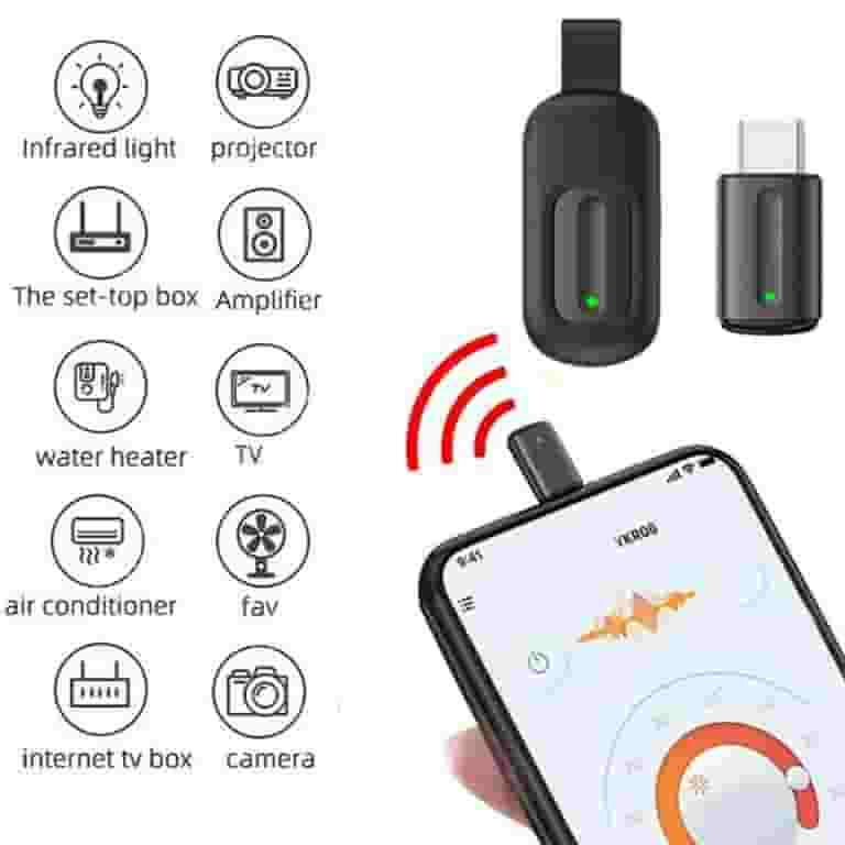 Portable Smart Phone IR Infrared Remote Control Adapter P2 For