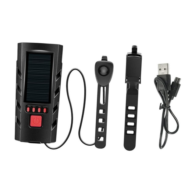 Faro de bicicleta, luz LED para bicicleta, 3 modos de iluminación, luz delantera de bicicleta de ciclismo nocturno luz delantera de bicicleta para Rojo