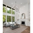 thumbnail image 3 of Elegant Lighting Cavoli 11 Lights Iron and Glass Chandelier in Black, 3 of 7