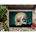 thumbnail image 3 of Carolines Treasures BB2200JMAT Halloween Scary French Bulldog Cream Indoor or Outdoor Mat, 24 x 0.25 x 36 in., 3 of 4