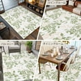 thumbnail image 6 of 6x9Ft Area Rugs Sage Green Fruit Non-Skid Rubber Backing Large Rectangle Rugs - Living Room Bedroom Home Office, Vintage Plant Nature Botanical Flower Indoor Floor Mat Carpets Washable Rug, 6 of 9