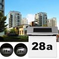thumbnail image 4 of Injueey Placas de números de casa iluminadas con LED solares para decoración de pared, placas de números de casa de 55 cm para exteriores Decoración del hogar, 4 of 4
