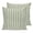 Sage Green, variant on Sage Green Striped Pillow Covers 20x20 Set of 2, Modern Stripes Vintage Beige Throw Pillow Covers Decorative Couch Cushion Cover, Microfiber Soft Square Pillowcases for Bedroom Living Room Sofa
