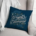 thumbnail image 3 of Creative Products Happy Thanksgiving Script 20 x 20 Spun Poly Pillow, 3 of 3