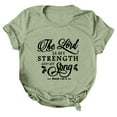 thumbnail image 1 of YDLCAFD T-Shirts Décontractés pour Femmes Imprimés Col Rond Manches Courtes Tunique Blouse, 1 of 4