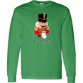 thumbnail image 3 of Inktastic Crushing It Nutcracker Long Sleeve T-Shirt, 3 of 5
