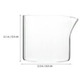 thumbnail image 2 of 2pcs Small Glass Milk Jugs Coffee Cups Milk Cups Glass Milk Cups Milk Containers, 2 of 9