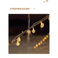 thumbnail image 4 of 3m 20 luces Pequeños copos de nieve (colores cálidos) Luz de ambiente de camping al aire libre Luz LED de patio y jardín (modelo de batería de 3 m 20 luces), 4 of 5
