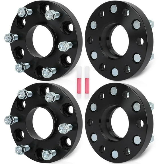 cciyu Wheel Spacers 6 Lug 4PCS 1 inch 25mm Thick 6x5.5 (6x139.7mm) to 6x5.5 (6x139.7mm) Wheel Spacers Compatible for 1988-2023 for GMC 1988-2023 for Chevrolet 1999-2023 for Cadillac
