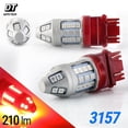 thumbnail image 2 of 2X 3157 50W High Power Chip LED Red Blinker Turn Signal Parking Light Bulbs Lamp, 2 of 12