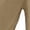Khaki-1, variant on Linen Capri Pants Women Summer Casual Wide Leg Drawstring Elastic Waist Ruffle Hem Capri Trousers with Pockets