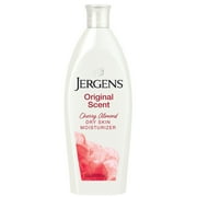 Jergens Hand and Body Lotion, Original Scent Moisturizing Body Lotion, with Cherry Almond Essence, 10 Oz