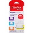 thumbnail image 2 of Playtex Baby Medium Flow Baby Bottle Nipples Variety Pack 4-Pack, 2 of 2