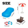 thumbnail image 2 of Accesorios para terrario de rana arborícola TTFdacai, set decorativo de piscina, 2 of 7