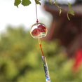 thumbnail image 1 of Glass Japanese Wind Chimes Room Decoration Home Doorbell Wall Hangings Outdoor Decoration Deer, 1 of 5