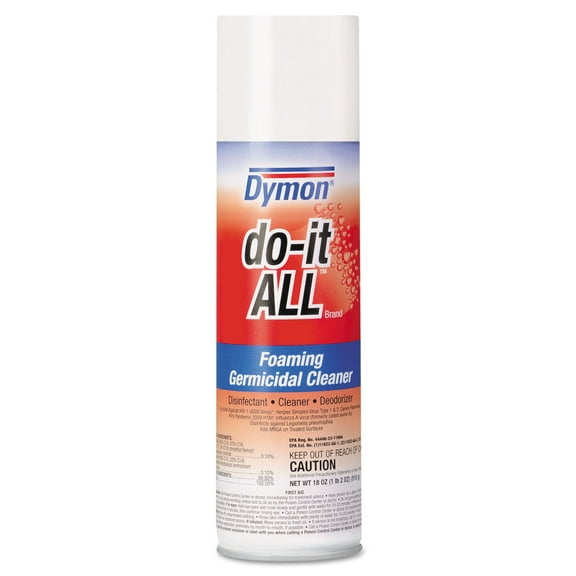 ITW Dymon 08020 Do-It-All 18 oz. Aerosol Can Germicidal Foaming Cleaner (12-Piece/Carton)