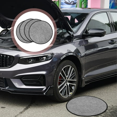 4pcs Wheel Felts Cover For Car Tire Storage Dust And Dirt Lightweight Extend Tire Life Suitable For Cars And Motorcycles Car Exterior Accessories