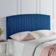 thumbnail image 3 of Modway Rebecca Performance Velvet Twin Headboard in Navy, 3 of 11
