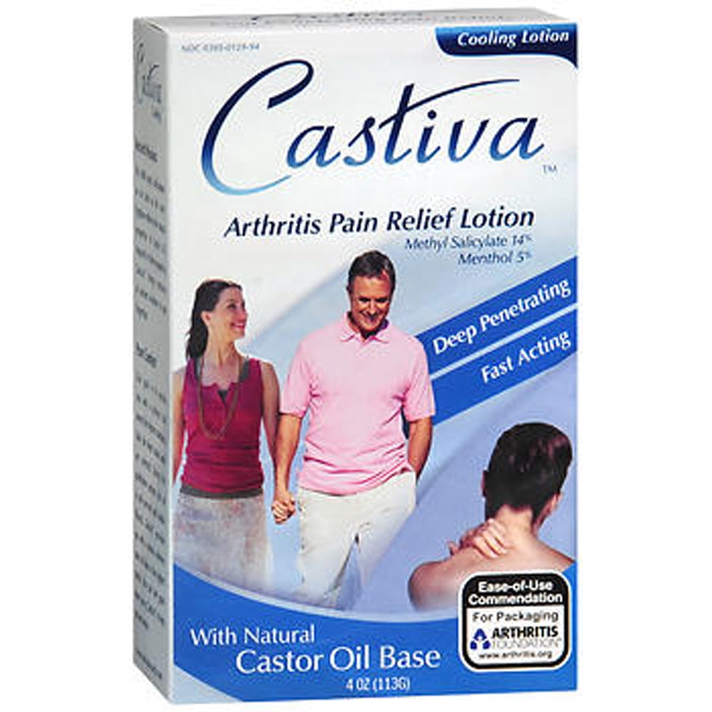 Castiva Cooling Arthritis Pain Relief Lotion 4 oz