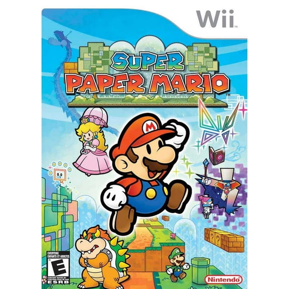 Restored Super Paper Mario | Nintendo Wii (Refurbished)
