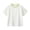 White, variant on WRKEKC Summer Boys T Shirts Antimicrobial Solid Crew Neck Active Short Sleeve Shirt for 4-16 Years Moisture Wicking