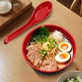 thumbnail image 5 of 10 Pack Miso Soup Bowl Set with Spoons, 16 Oz Unbreakable Melamine  Ramen Bowls, , Dishwasher Safe, for Udon, Pho, Salad, and Cereal, 5 of 6