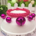 thumbnail image 5 of Fairnull Cute Fashion Adjustable Nylon Dog Puppy Big Bells Collar Necklace Pet Supply, 5 of 9