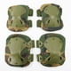 thumbnail image 2 of Traje de rodillera de una pieza con diamantes para fanáticos militares, equipo de campo, rodilleras, coderas, equipo de protección para deportes de equitación, conjunto de 4 piezas, 2 of 3