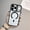 Black, variant on for iPhone 17 Pro Transparent Case with Camera Lens Protector, Compatible with MagSafe, Built-in Camera Stash Stand, Magnetic Hard Back Soft Edge Anti-Fingerprint Flexible Cover, Darkblue