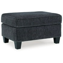 Signature Design by Ashley Contemporary Abinger Ottoman Chenille Smoke