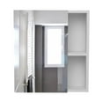 thumbnail image 4 of Dtwnek Single Door Wall Cabinet with Mirror and 5 Internal Shelves, , White, 4 of 7