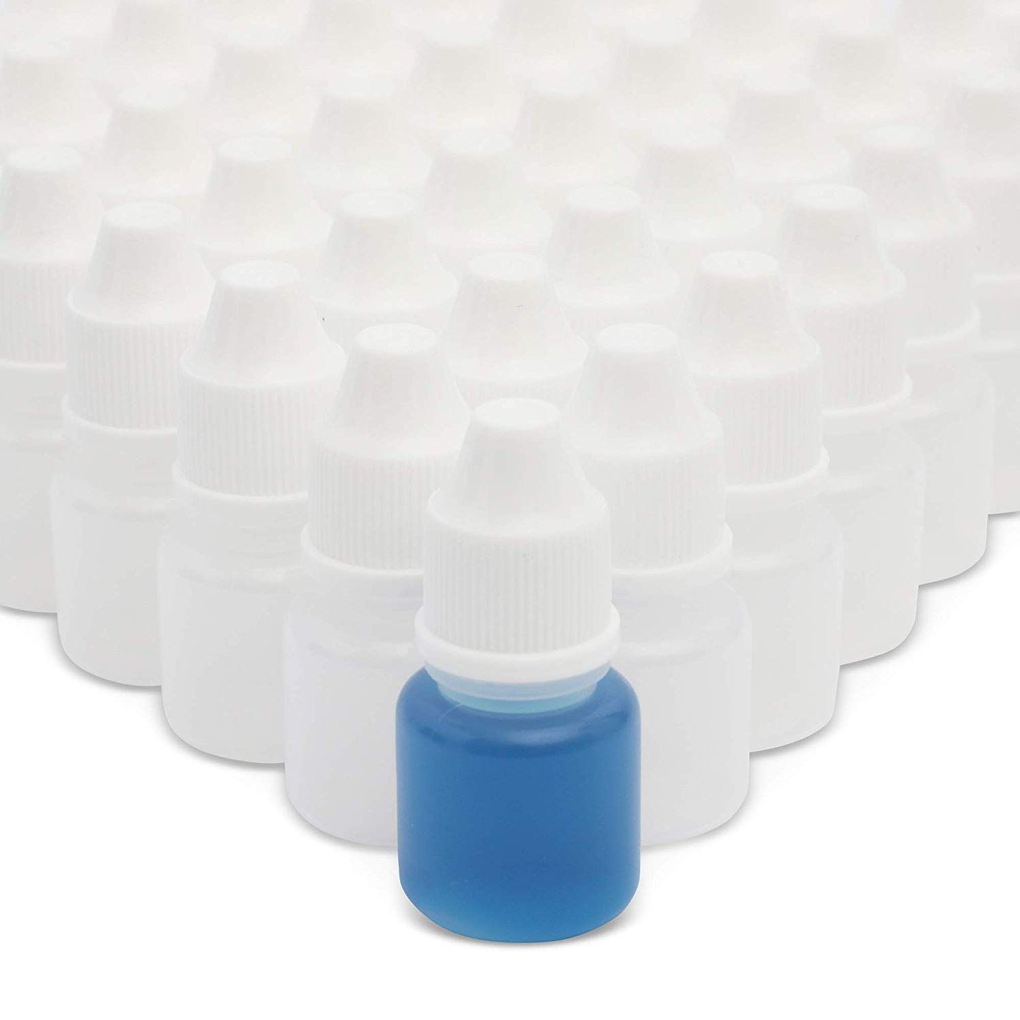 Bright Creations Pack of 50, 5ml Empty Plastic Dropper Bottle