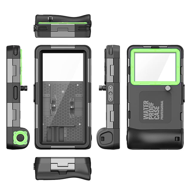 Funda protectora para teléfono de buceo compatible con iPhone Samsung 15M Professional