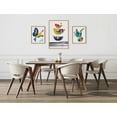 thumbnail image 5 of Kate and Laurel Sylvie The Family Tree, Bird of Peace and Peace Dove Framed Canvas Wall Art Set by Rachel Lee of My Dream Wall, 3 Piece Set Natural, Mid-Century Colorful Animal Art for Wall, 5 of 6
