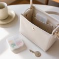 thumbnail image 4 of Pill Organizer 4 Compartment Portable White for Travel and Purse, 4 of 7